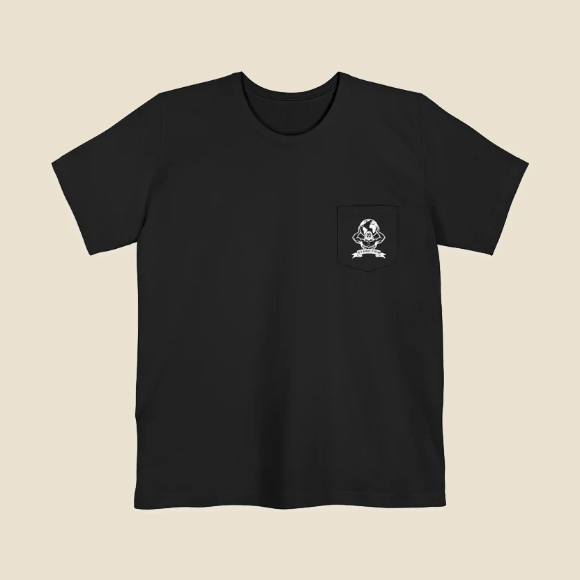 The Whether Man Pocket Tee — Black